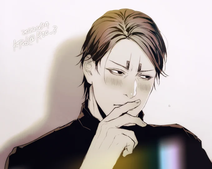 照れ鯉登くん。 #K96GK 