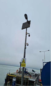 Eir_OOS's tweet photo. 3 of the #INTGN nodes have been updated with solar panels for charging batteries due to unreliable local mains power, allowing for the #tidegauges to transmit more consistent data return.
#oceanobs https://t.co/NmLDruiZmp