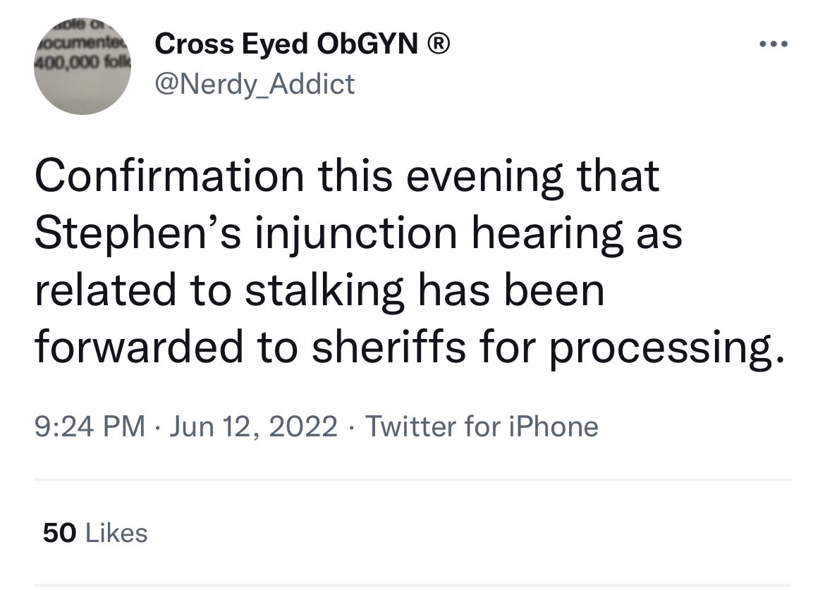 onlyturds365's tweet photo. @breezycajunqwn @Nerdy_Addict @Eva_vs_Life For a case the judge had already DISPOSED two days prior? Actually, make that 2 questions. If you were being lied to by a master of manipulation would you want someone to let you know the truth or keep you in the dark? No need to answer publicly. Just something to ponder. 🧠 🤔 https://t.co/akzBfFsebt