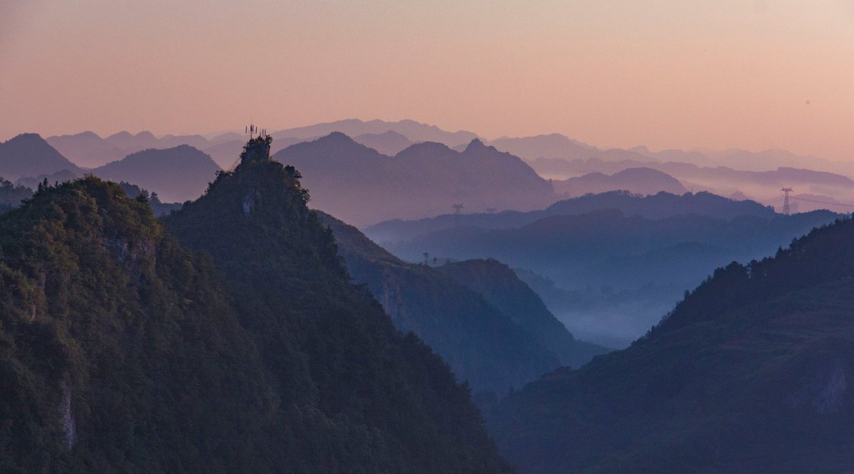 Mountains in west Hubei province of China.
shot on 8/20, 2011.