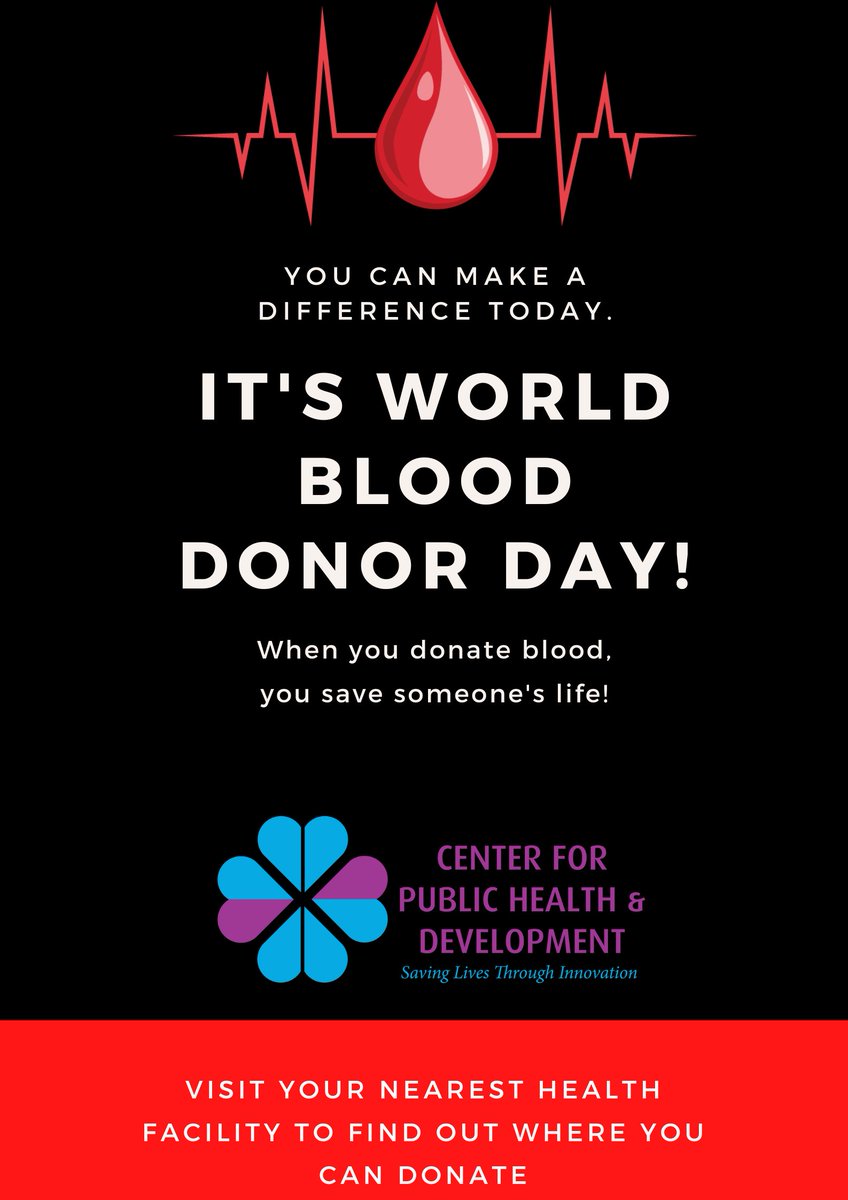 If you want to know how important #blooddonation is, talk to a health worker who has lost a patient due to lack of blood 

Donating blood #saveslives

Visit nbtskenya.or.ke/donation-cente… to find out where you can donate. 

#WorldBloodDonorDay2022