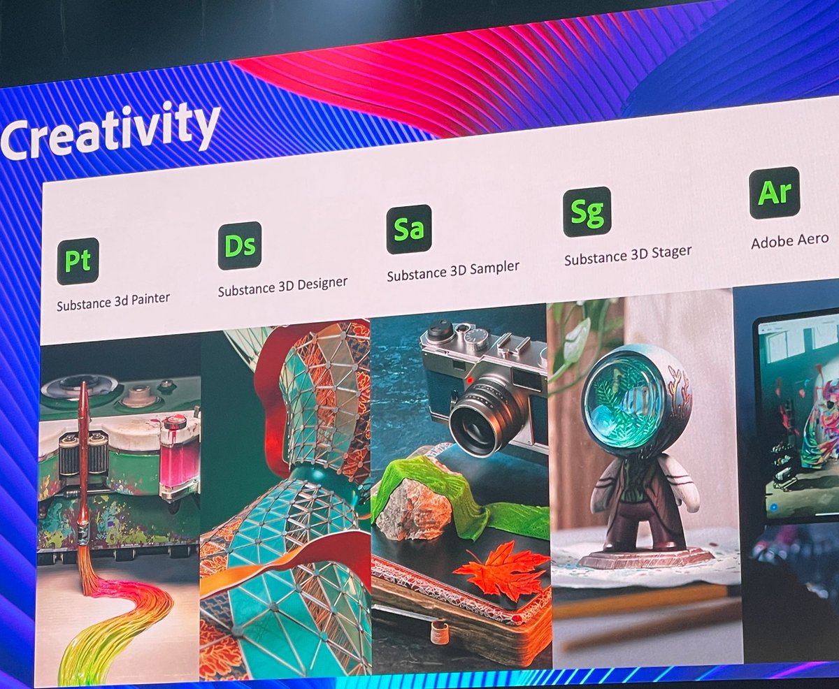 xaviersegers's tweet photo. Thanks @adobeuk for the smashing event. Impressed with the season change feature of Adobe Sensei and thanks @scottbelsky for your insights on the Metaverse and the need to acquire a 3D skillset. ๐
โก๏ธ https://t.co/qTzUaQRI2B
#FutureOfCreativity #adobe #adobeuk @adobe https://t.co/yVbUobmPh8