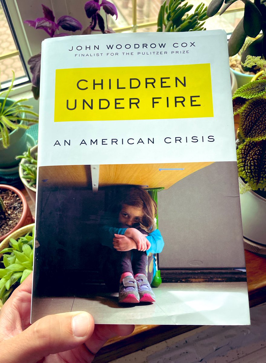 In 21 days since the Uvalde massacre there have been 58 mass shootings in 🇺🇸 If you feel compelled to learn more about this uniquely 🇺🇸 epidemic pick up “Children Under Fire” by <a href="/JohnWoodrowCox/">John Woodrow Cox</a> an astonishing work of reporting - gut wrenching and hopeful rb.gy/oaquju