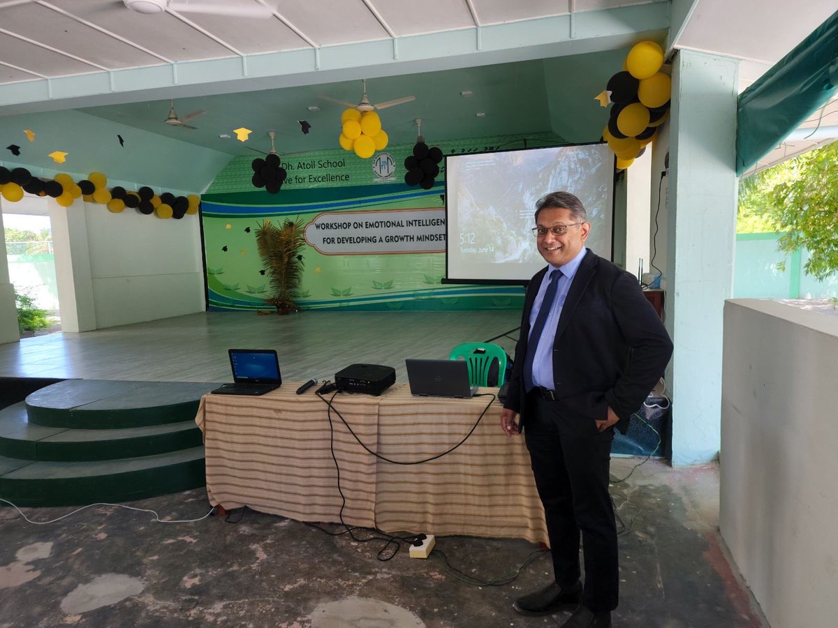 MoEdumv's tweet photo. Workshop on “Emotional Intelligence" &amp; "Applied Counseling for School Teachers and Leading Teachers” are being held for Adh. Atoll School Staff under Vehi + program. https://t.co/tJtatBaplh