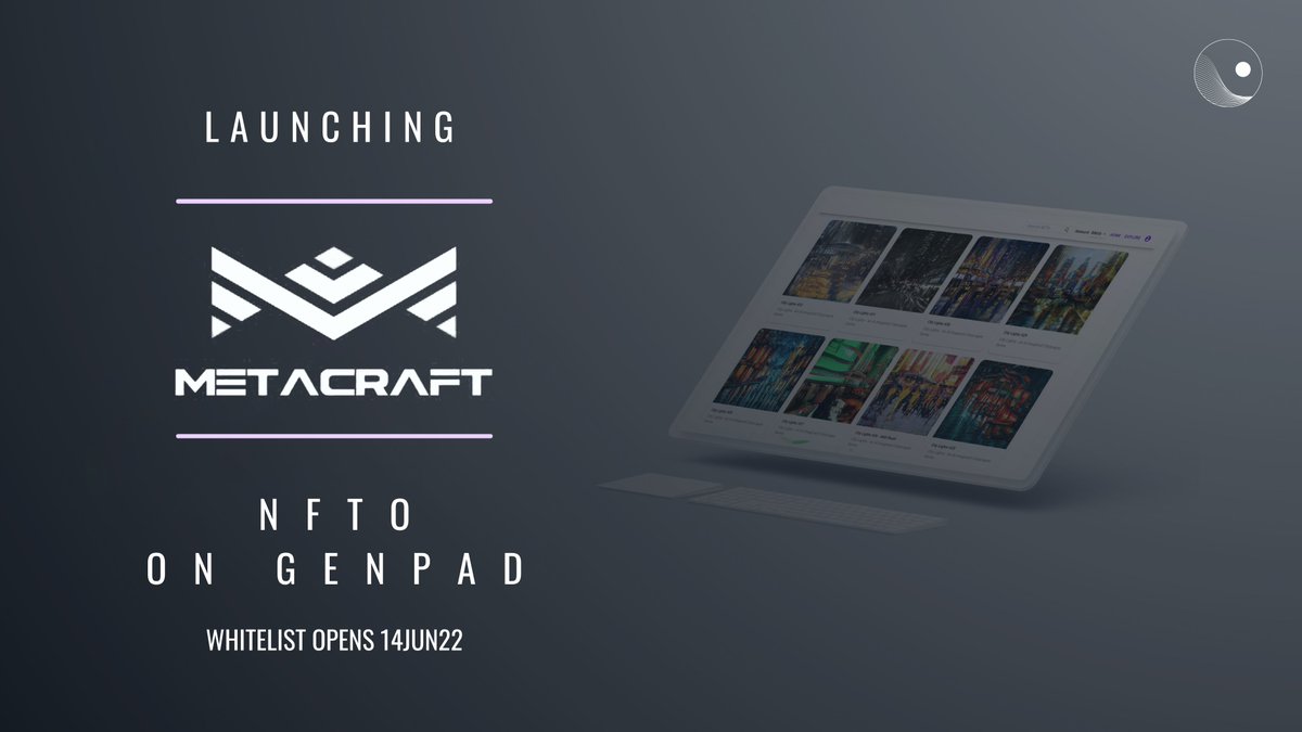 Genesis Shards (@genshards) on Twitter photo 🚩The First-ever Multi-chain #NFT dApp-based platform - <a href="/Metacraftpro/">Metacraftpro</a> launches on Genpad
✨Whitelists are now open ! ✨
👉Open to Access Club & Community | Closes 1pm UTC on Saturday, 18Jun
📌 Details in this Medium Post
genesis-shards.medium.com/the-first-ever… 🚩The First-ever Multi-chain #NFT dApp-based platform - <a href="/Metacraftpro/">Metacraftpro</a> launches on Genpad
✨Whitelists are now open ! ✨
👉Open to Access Club & Community | Closes 1pm UTC on Saturday, 18Jun
📌 Details in this Medium Post
genesis-shards.medium.com/the-first-ever…