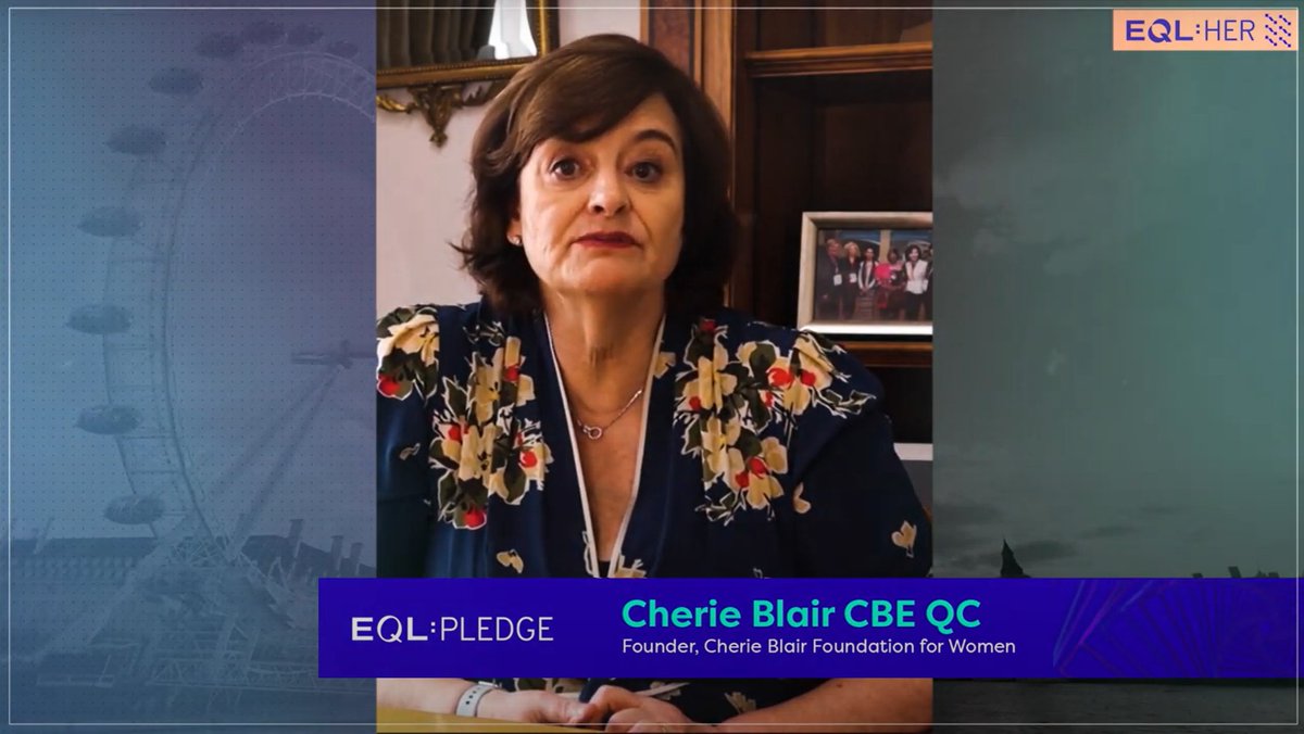 For many women entrepreneurs, lack of access to finance is a key barrier to business—it's high time investors recognised their huge potential. As such I'm delighted to endorse <a href="/EQLHER/">EQL:HER</a>’s #EQLPledge alongside <a href="/HillaryClinton/">Hillary Clinton</a>, launching today at <a href="/LDNTechWeek/">London Tech Week</a>: londontechweek.com/eql-pledge/