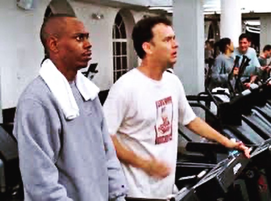 GSDAdvisory's tweet photo. So a funny (and informing) #TuesdayThought - did anyone else forget @davechappelle was in #YouveGotMail - kinda blew my mind 🤯

Can’t wait for the London show with Dave &amp; @chrisrock - laughter galore! 

#tuesdaythoughts #thingsididntknow #davechappelle #movies #comedy https://t.co/K9SsG0SyKZ