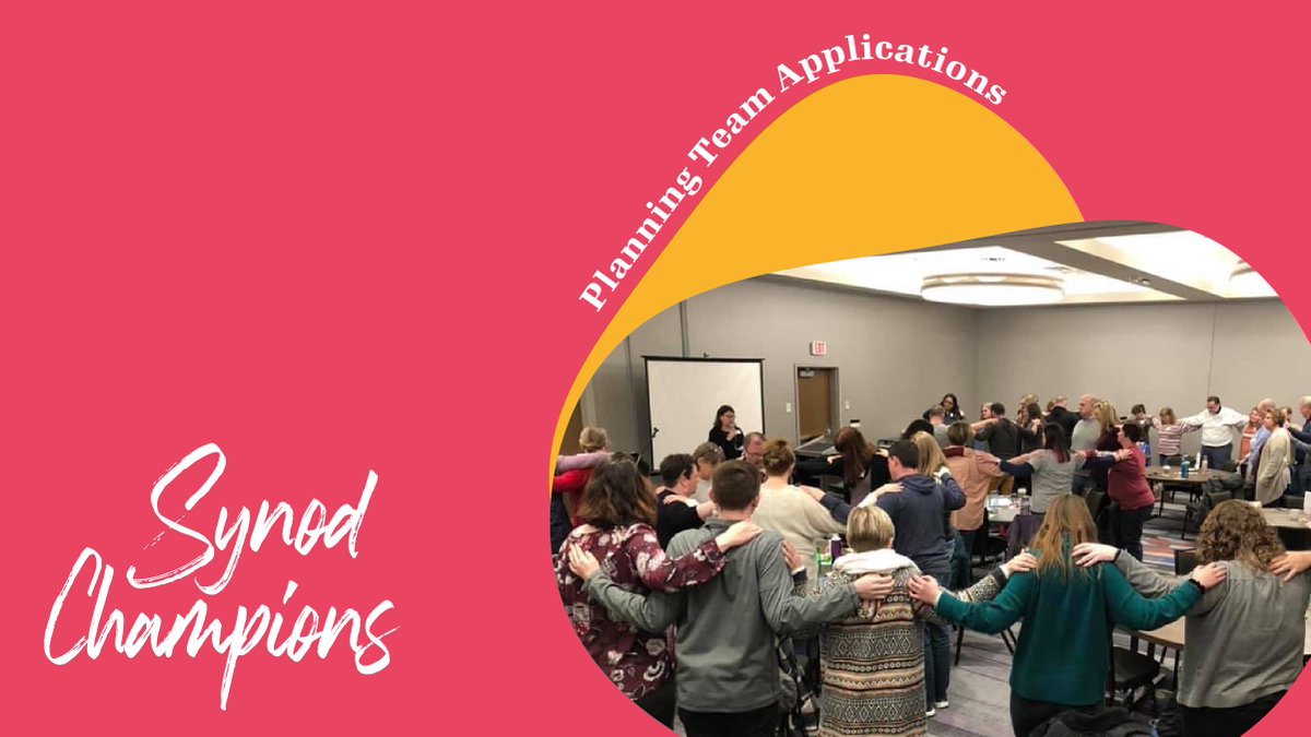 The Synod Champion team is tasked with making the Gathering a manageable experience through resourcing, support and management of the Gathering Synod Champions (GSCs). If you love supporting others, this is the team for you. Applications close on June 24. elca.org/Gathering