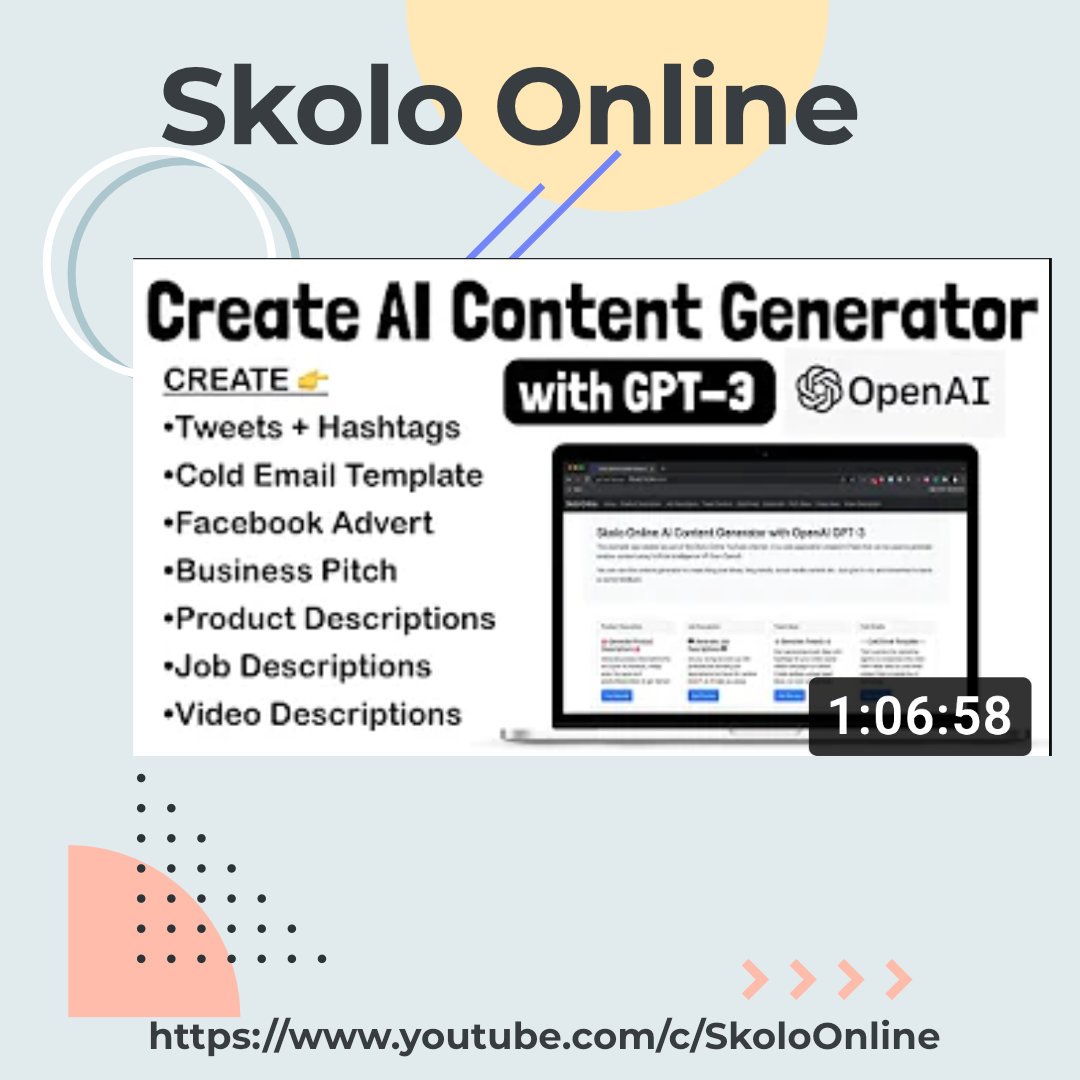 skolo_online's tweet image. 🎊 Skolo Online Learning 🎊 skolo.online Teffo Conte Carrot Spurs Carl #freecourseecommerce #learningcenter #aprogramming #courseraindia #webdevelopment