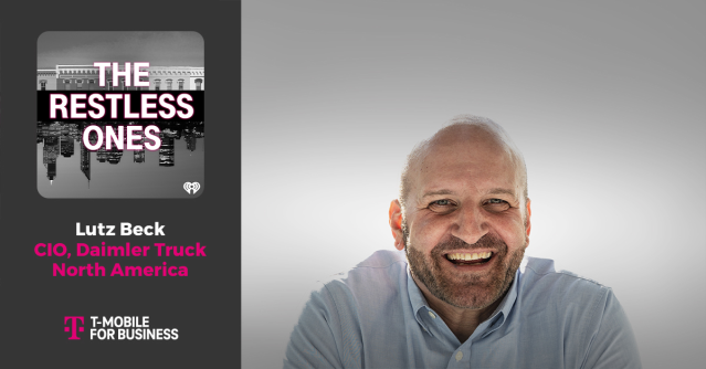 'How can we use data to drive decision making and create new services for our customers'? Lutz Beck knows exactly how. Listen as he joins Jon Strickland to discuss the power of vehicle data on #TheRestlessOnes #podcast—our collaboration with @iHeartRadio. t-mo.co/3xYrugV