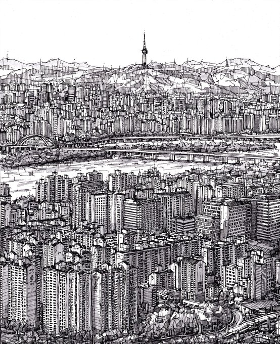 PoshengChen's tweet image. Day 1 #FriendChallenge

😃Every day for 10 days I will post an art piece of a friend. (including title)

🥰That friend then is challenged to do the same for 10 days and 10 different artists. 

❤️❤️❤️
Seoul, the emotional raining city by @Kamulch_Art