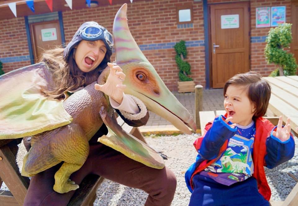 FunCastCo's tweet image. So many wonderful photos taken @WhistlestopV last weekend! We had an absolutely dynamite couple of Dino Days 🦖