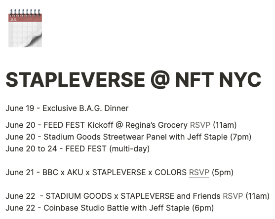 STAPLEVERSE tweet media