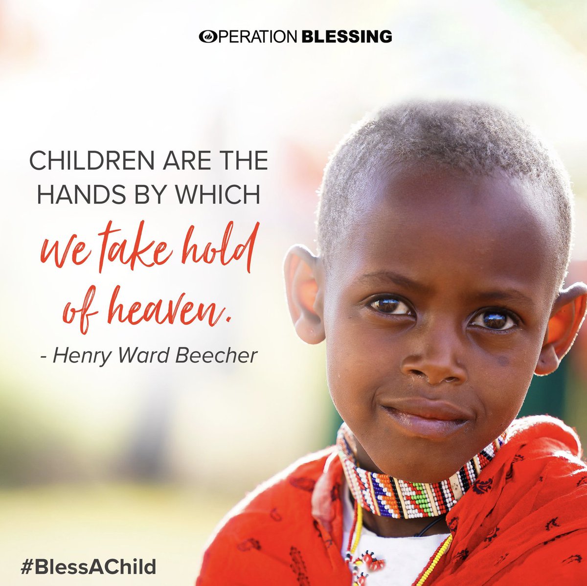 operationbless's tweet photo. God loves His children. Let us share our godly joy and wisdom with children all around the world! β€οΈ
#God #Jesuslovesthelittlechildren #joy #love #wisdom #OperationBlessing #BlessAChild #children #blessing https://t.co/5MFsi6cK8p