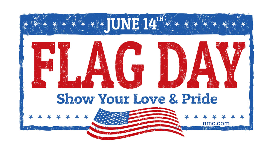 MyNMC's tweet photo. You're a grand old flag, you're a high-flying flag
and forever in peace may you wave. You're the emblem of
the land I love, the home of the free and the brave. Learn more Flag Day history and flag etiquette: https://t.co/ov2S6Jfyhi https://t.co/bIkppv8oZb