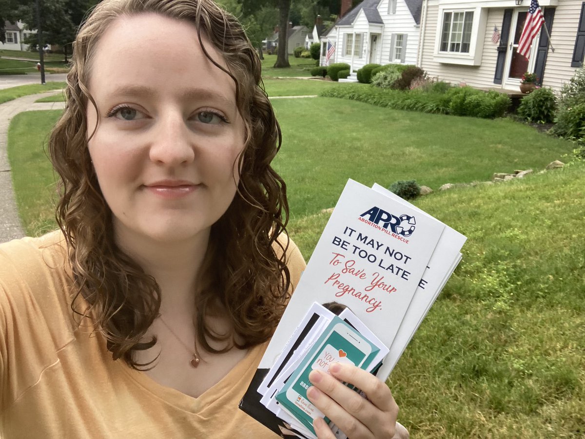 AFrazierLife's tweet photo. Headed out to the sidewalk outside our local abortion facility. Please pray for our team and everyone we will be interacting with this morning! ππ»β₯οΈ #ProLifeNEO https://t.co/lZfKVTMqxv