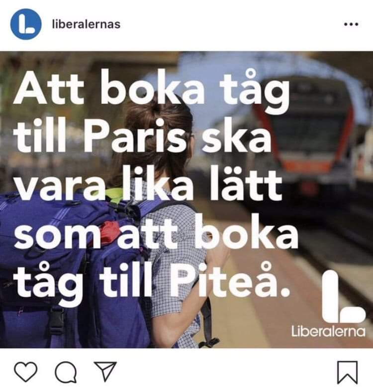 Republiken's tweet photo. Persontågen till Piteå slutade gå 1972 https://t.co/gEDgDxcdfk