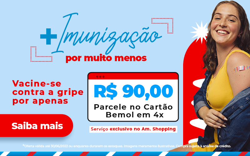 AAATCHIMM! 🤧

É um espirra espirra pra lá e pra cá e a pergunta que não quer calar: Você já tomou a vacina de gripe? 

Na Bemol Farma do Am. Shopping você encontra a Tetravalente que protege contra os vírus H1N1, H3N2, Influenza A e B

Saiba mais: bemolfarma.com.br/vacinacao