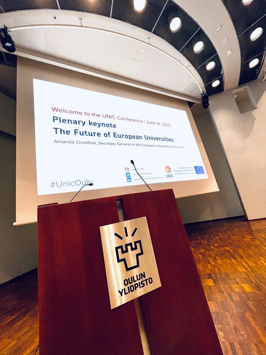 UniversiteLiege's tweet photo. Opening of the 2nd @UNIC_EU #Citylabs #festival taking place @UniOulu (Finland 🇫🇮) with all partners including #ULiège delegation. Let’s reinvent education in post-industrial cities. 👉 https://t.co/wKqQ7gtyZ5
@ruhrunibochum @deusto @UCC @kocuniversity @Zagreb_Uni @erasmusuni https://t.co/8cI9SEcmhE