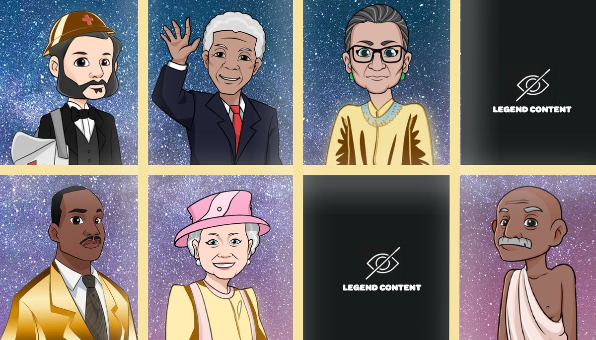 Legendary content coming 🔜👀

Which legend do you want to join us next?🤔

RT for sneaks and peeks. 

#NFTs #NFTReveal