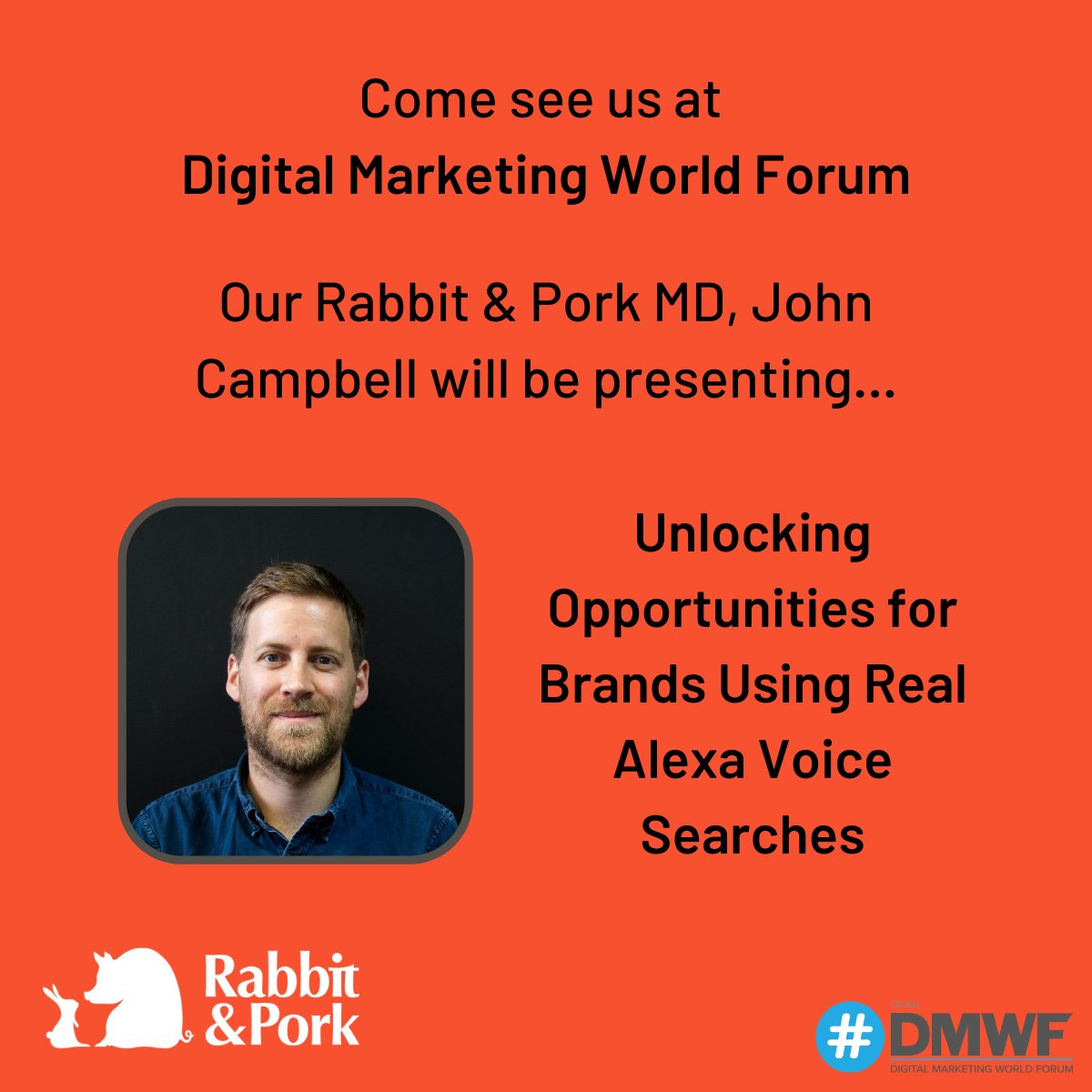 📣Unlocking Opportunities for Brands Using Real Alexa Voice Searches

Our MD <a href="/johnpcampbell/">John Campbell</a> is at <a href="/DigiMarketingWF/">#DMWF</a>
on 24 June at 2pm. Find out how to unlock #voicesearch opportunities🔥

#DMWF #DMWF2022 #digitalmarketing