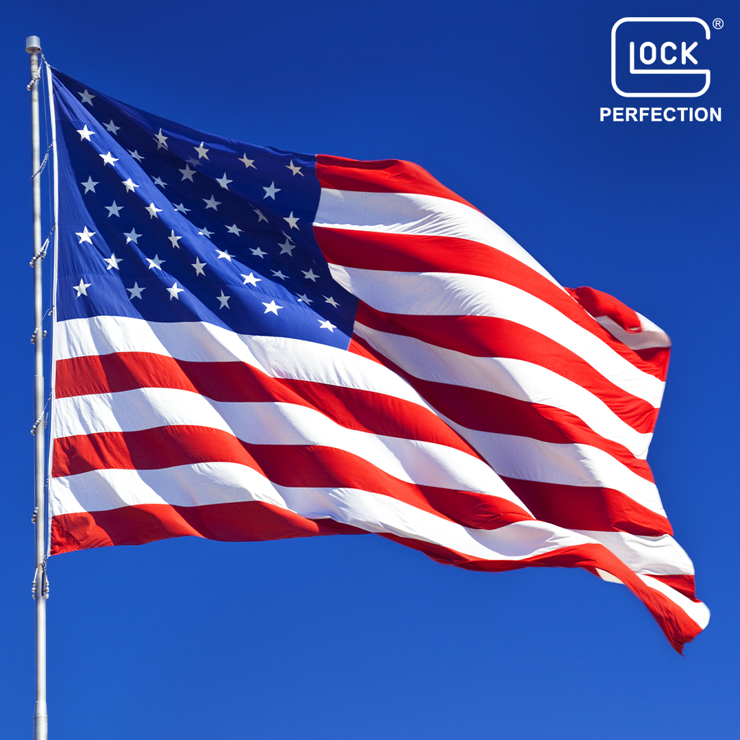 Stars and stripes, forever fly. 🇺🇸

#NationalFlagDay #UnitedStates #AmericanFlag #GLOCK #OldGlory #GLOCKperfection #GLOCKon #GLOCKsupport