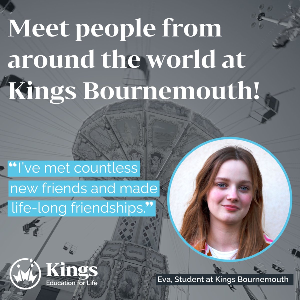Meet Eva, one of our GCSE students at Kings Bournemouth. We recently met up with her to find out more about her experience studying with us!

Read the full interview on Kings Life: kingseducation.com/kings-life/mak… <a href="/Kings_Bmouth/">Kings Bournemouth</a> 

#studyinuk #studyabroad #GCSE #igcse #learnenglish