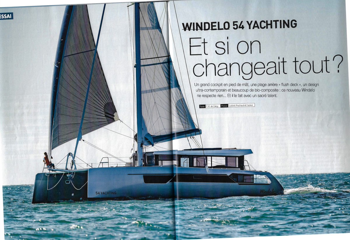 windelocat's tweet image. #WINDELO DANS LA PRESSE
Pas encore découvert le #Windelo54Yachting ?
Le magazine Le Monde du #Multicoque vous embarque pour un essai à bord de Zig Zag ! 
Article complet à retrouver dans #LeMondeduMulticoque de juin 2022 (Kiosques et plateformes de consultation en ligne).