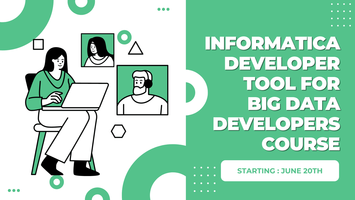 Exist_Solutions's tweet image. Join this 2-day #InformaticaDeveloperTool for #BigDataDevelopers #course designed for students to develop, configure, and deploy #Data #integration #mappings.
Read more: ow.ly/W9PL50JwLUs
For a FREE Assessment, Call: US +1 866 965 6332, UK/Europe +44 (0)207 554 8568.