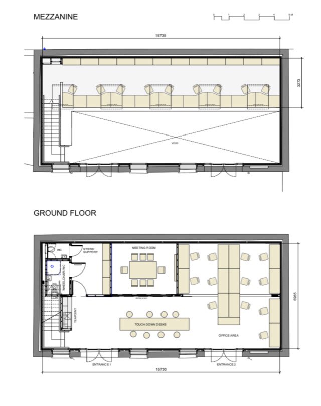 Fab #ContemporaryOffice #ToLet #KingsCross #CaledonianRd #Barnsbury 1,730sqft - 20 desks #sustainabiltyaward #retrofit <a href="/angelabradyRIBA/">Angela Brady Design</a>