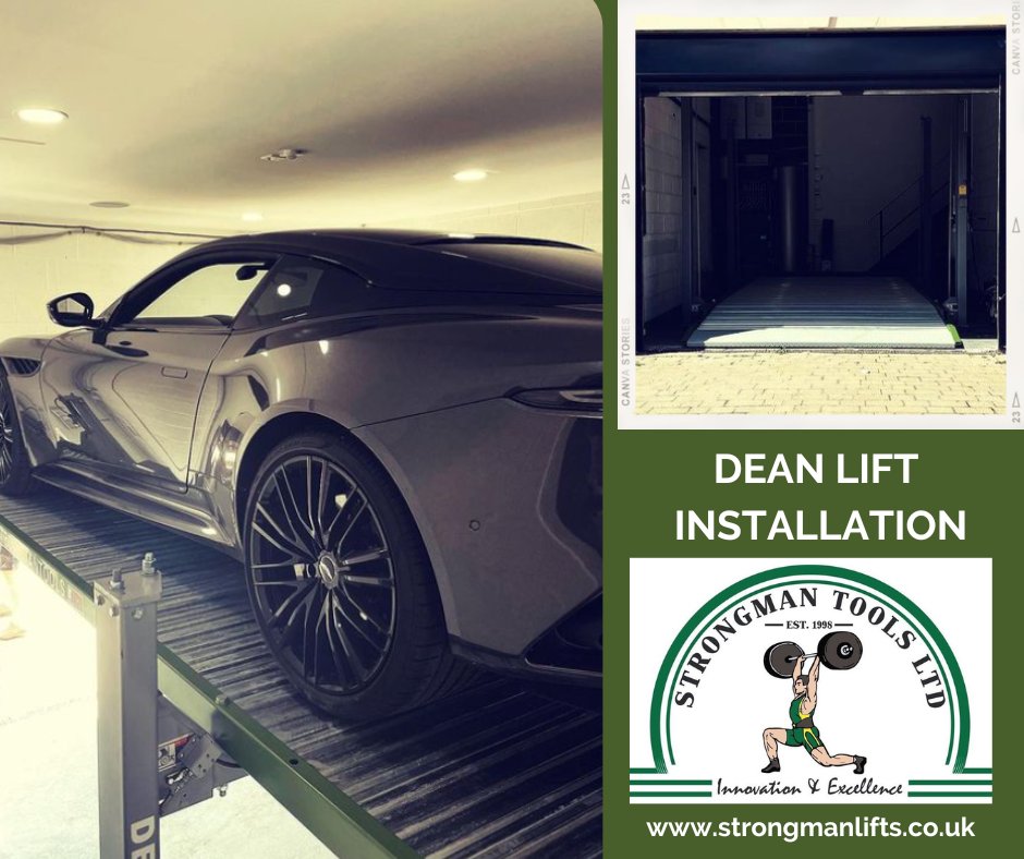 Here's one of our most recent installations of a Dean lift for a customer.

Find out more about this car lift here:
strongmanlifts.co.uk/product/dean-c…

#productinfo #Deancarlift #carramp #carlift #garagegoals #lowentrycarstacker #carstorage