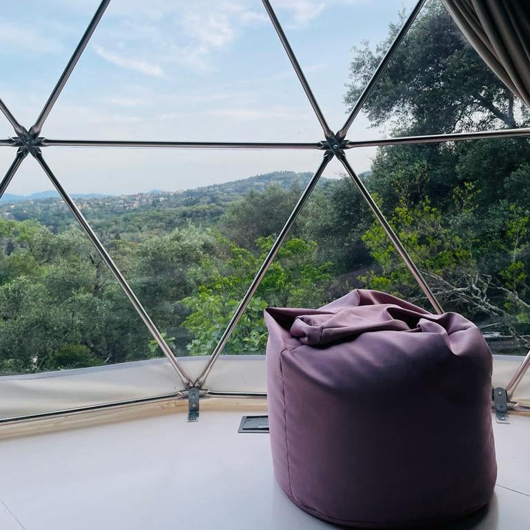TruDomes's tweet photo. Stunning dome views from Corfu ☀️

TruDomes panoramic windows allow for maximum natural light and unbelievable views, which aren't hard to find in this case! 🇬🇷

#trudomes #greece #corfu #glamping #dome #geodome #geodesicdome #glampingholiday #domemanufacturer #panoramicwindow https://t.co/fmlQuMU9vm