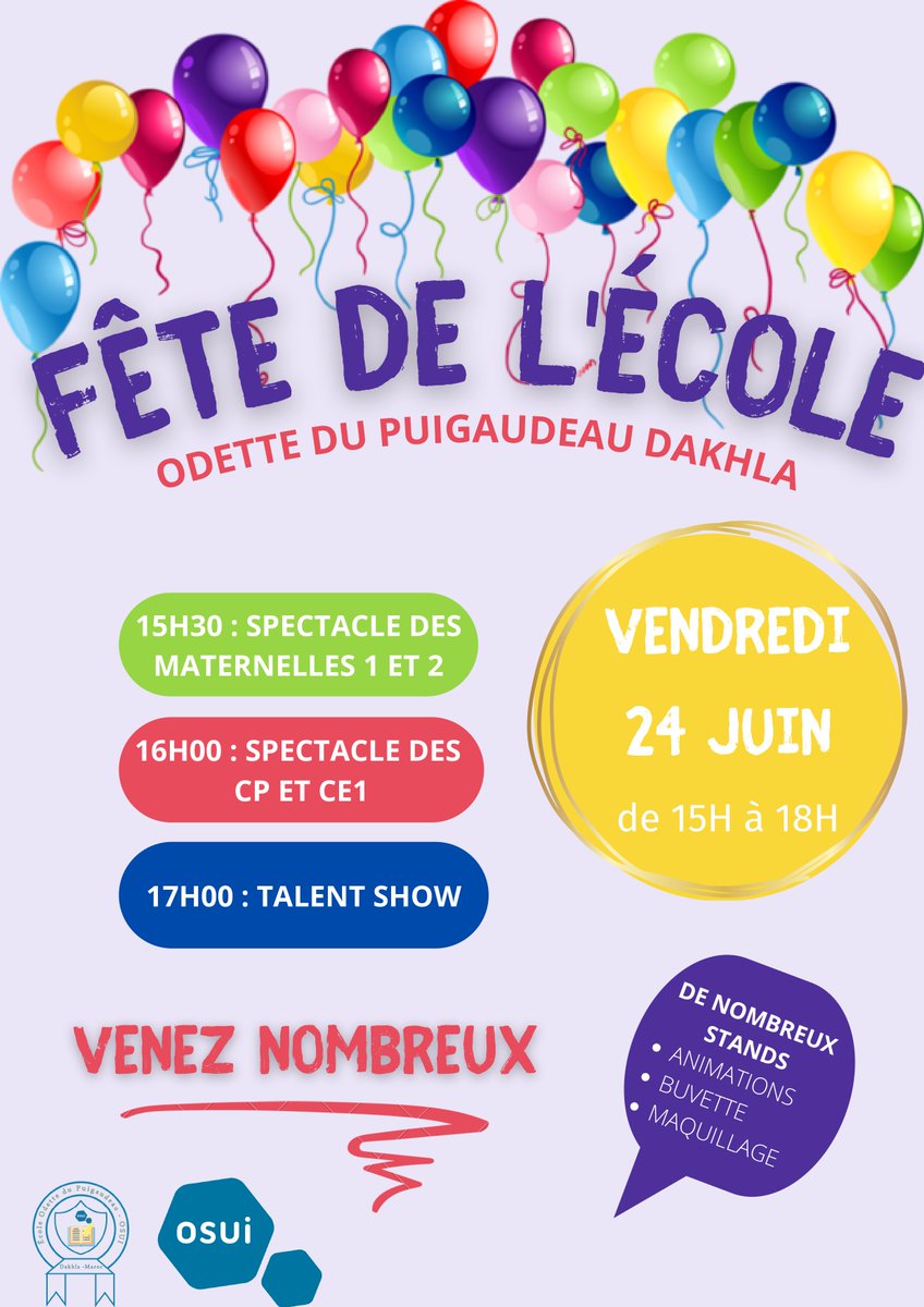 Ecole française Odette du Puigaudeau tweet media
