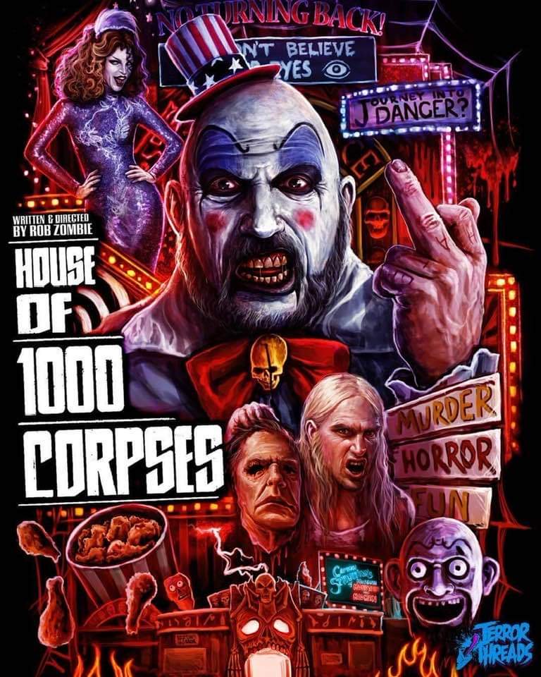 MatthewAMullins's tweet image. House of 1000 Corpses (2003) 
Terror Threads - Theres No Turning Back T-Shirt 
Available at: terrorthreads.com/collections/ho… #Houseof1000Corpses #TerrorThreads