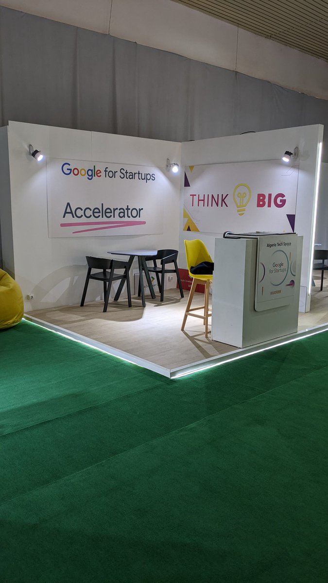 All week talks at pavilion G1 
1) Tue 2:30pm: Tech trends and startups (<a href="/abid_salim/">Salim Abid سليم عبيد</a>)
2) Thurs
11am: a big announcement
2pm: at #USA pavilion(panel with Algeria ministers)
3) Friday
1:30pm: ML for everyone <a href="/HabibLila/">Leila Habib 🌊</a>
2:15pm: Design Thinking <a href="/asmaachad/">Asmaa Chadouli</a>
3pm: Why Cloud <a href="/alabdelouahab/">ALIANE Abdelouahab</a>