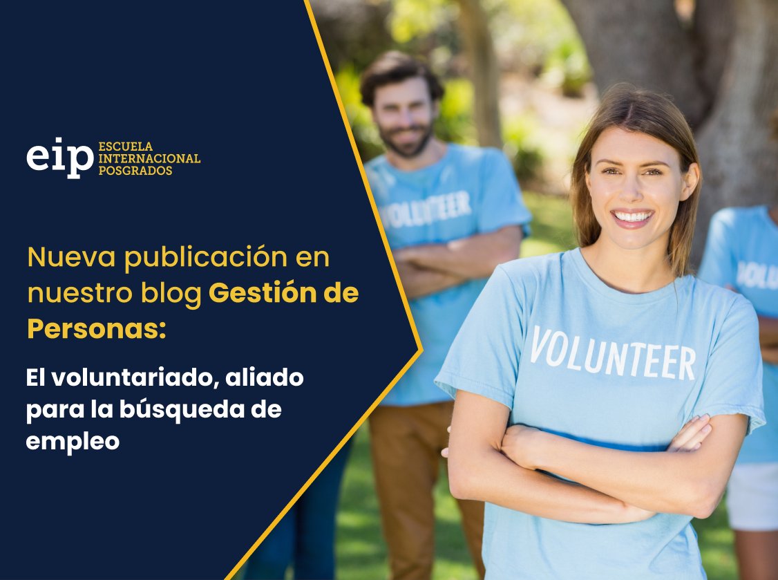 eiposgrados's tweet photo. ▶ Nuevo post en nuestro Blog Gestión de Personas. 𝗘𝗹 #𝘃𝗼𝗹𝘂𝗻𝘁𝗮𝗿𝗶𝗮𝗱𝗼, 𝘂𝗻 𝗮𝗹𝗶𝗮𝗱𝗼 𝗽𝗮𝗿𝗮 𝗹𝗮 𝗯ú𝘀𝗾𝘂𝗲𝗱𝗮 𝗱𝗲 #𝗲𝗺𝗽𝗹𝗲𝗼
Te contamos por qué es importante añadir esta experiencia a tu trayectoria profesional. Haz clic 👉 https://t.co/VWLcGTjOrv

#rrhh https://t.co/fcpqVhc78r