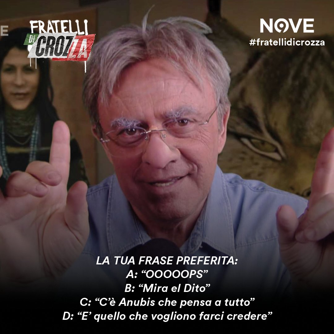 fratellicrozza's tweet photo. Qual è la tua preferita? A,B,C o D? Scrivilo nei commenti👇
#CrozzaRedRonnie https://t.co/Pyuv3Du0h9