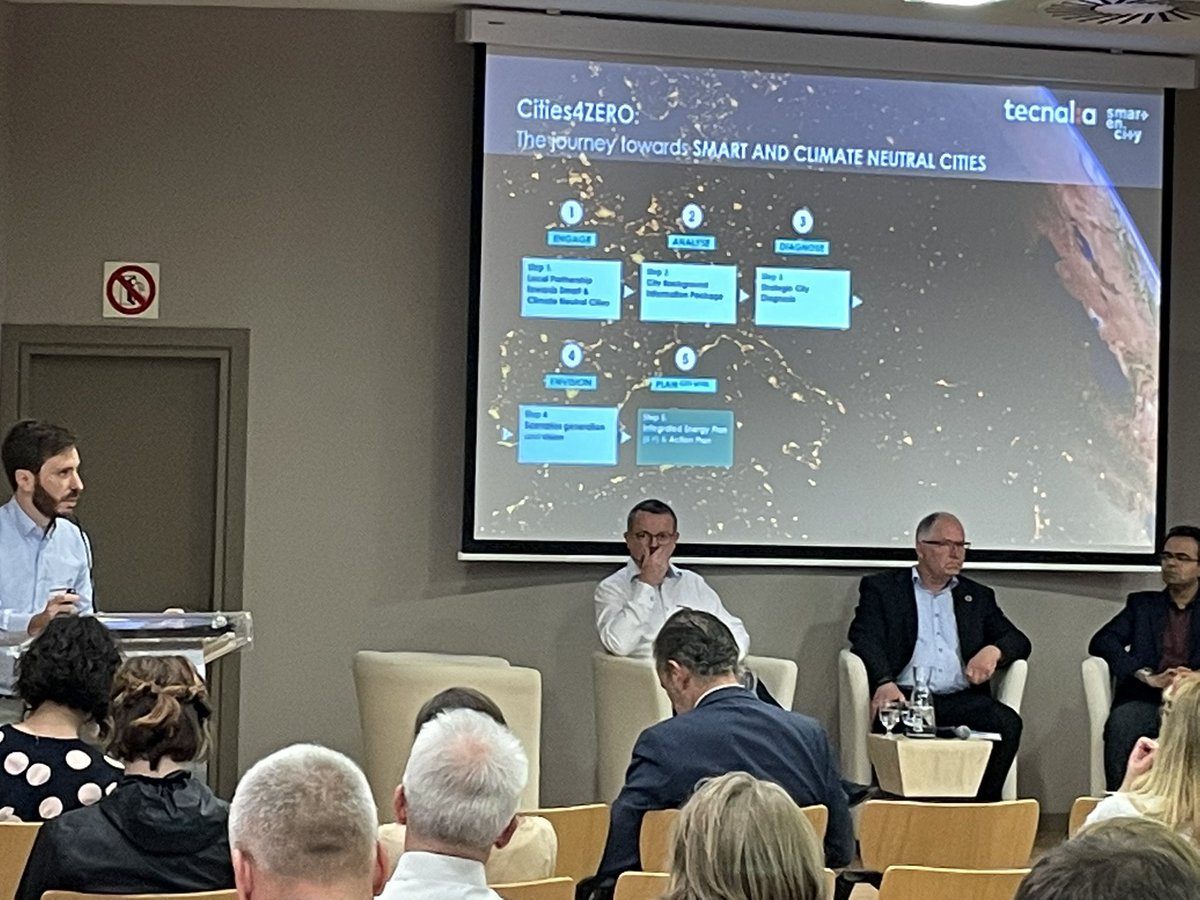 The Cities4Zero strategy developed within #SmartEnCity project offers a step-by-step guidance on how make your city transition a success and is inspiration for many EU-Cities. #SmartEnCities Final conference is giving insights. smartencity.eu/news/detail/?r…