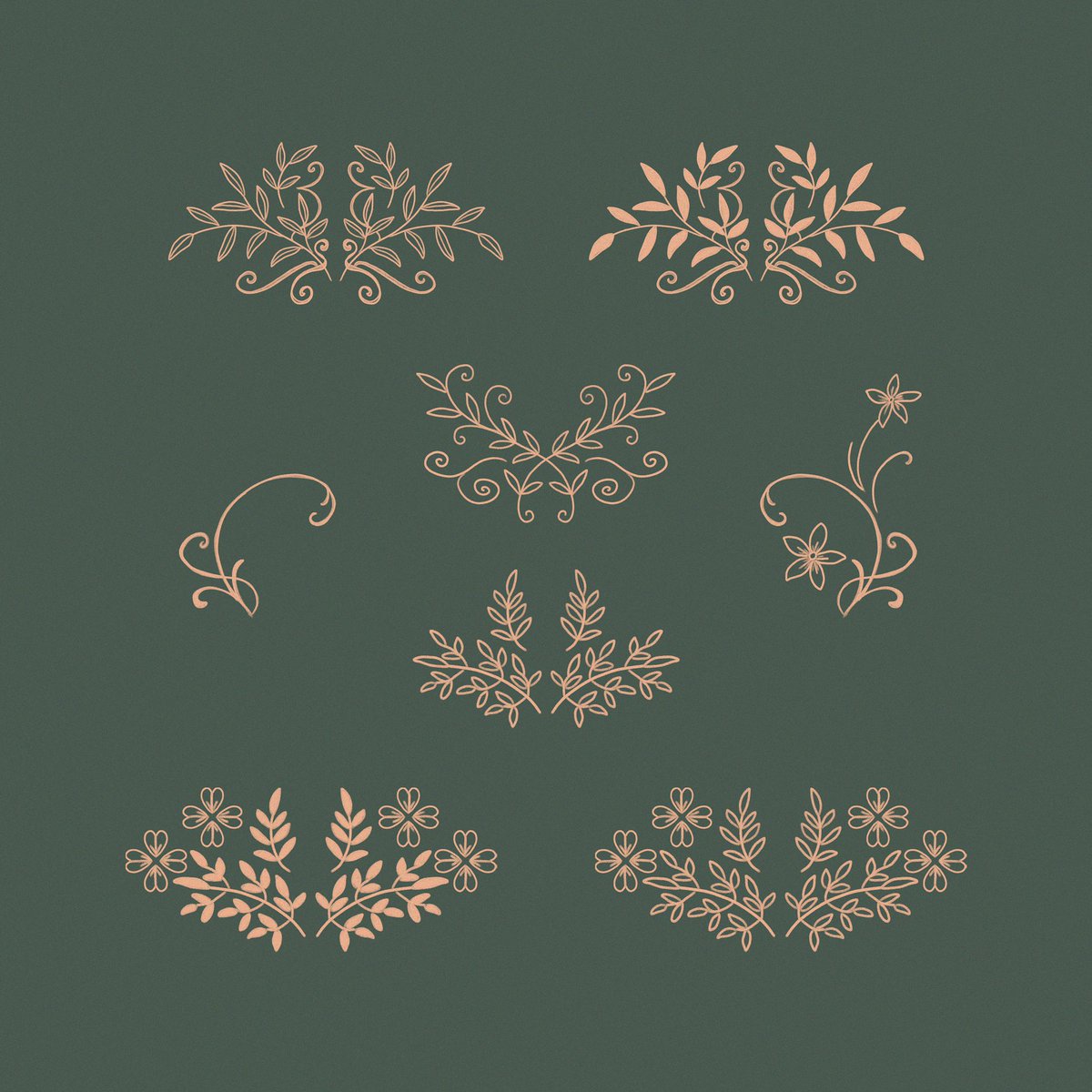 fernandfancy's tweet photo. Happy Tuesday! These little designs started out as doodles, but I think they turned out quite pretty ✨ https://t.co/CbSRuIQ0Li