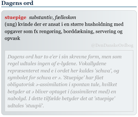 DenDanskeOrdbog's tweet photo. #schwa #udtale #uuii #assimilation #dagensord
https://t.co/vnqhv6UJIl https://t.co/PCwHfLvqNb