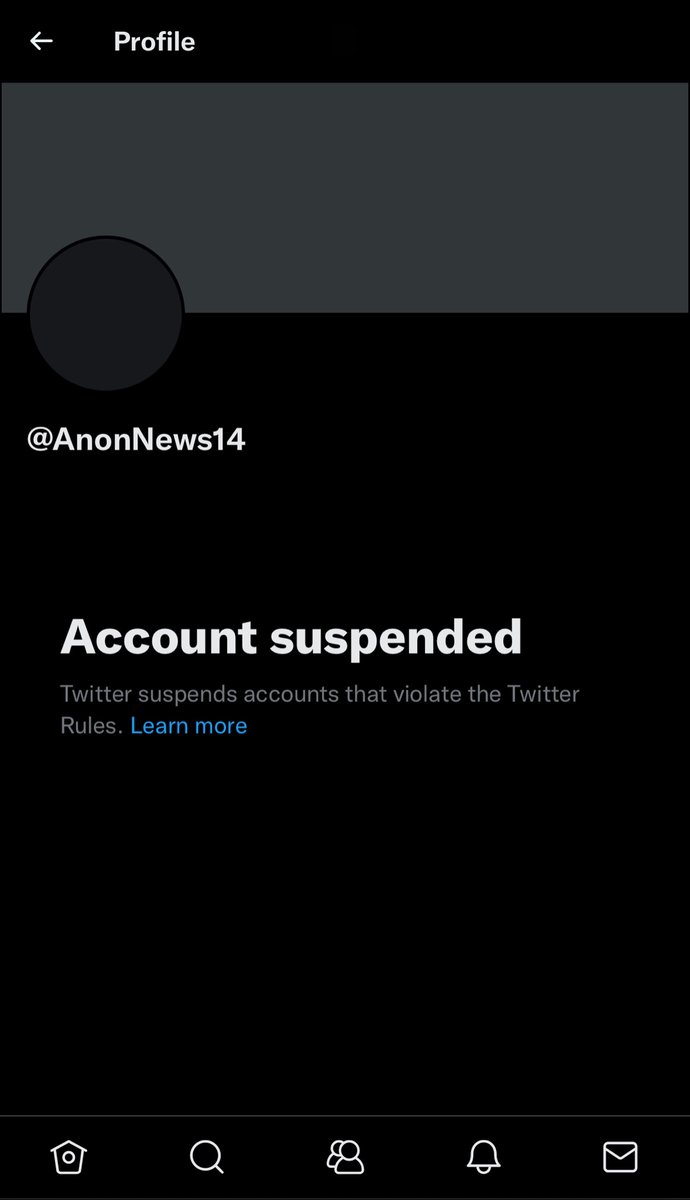 @elonmusk @stillgray @libsoftiktok @Twitter Just noticed @AnonNews14 is suspended and all I saw from them was “man on the street” type vids of pride parades and gas stations. They didn’t make any death threats that I’m aware of…
