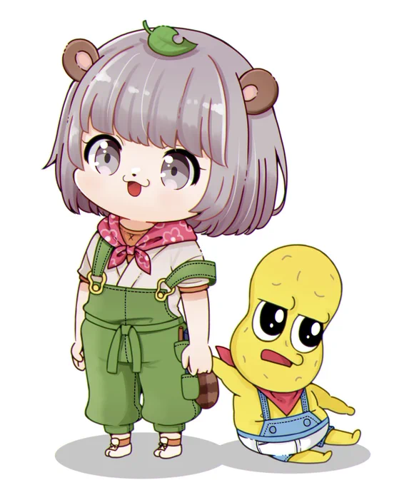 きゃわ兄弟 #ぽこあーと 