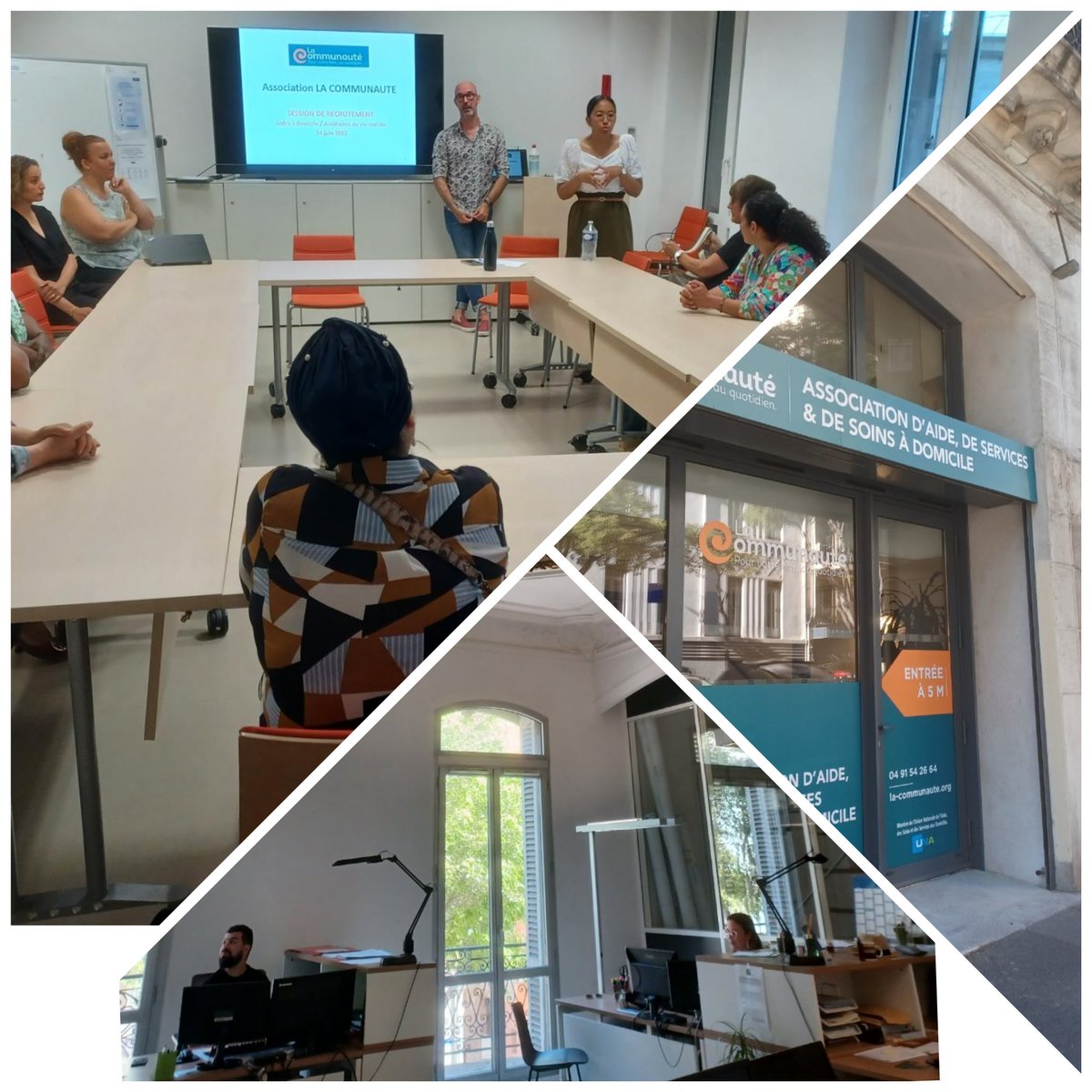 ChrisMASSART13's tweet photo. Une très jolie matinée dédiée au #recrutement #sap avec la @communauté!
👏👏Un grand merci à l'équipe de  Pôle Emploi Marseille Pharo avec Mélodia, Filippa, Reda et Mme Oum .
🙏 @SlitiAstrid pour cette énergie @pe_marseille10 https://t.co/kEIcolKArq