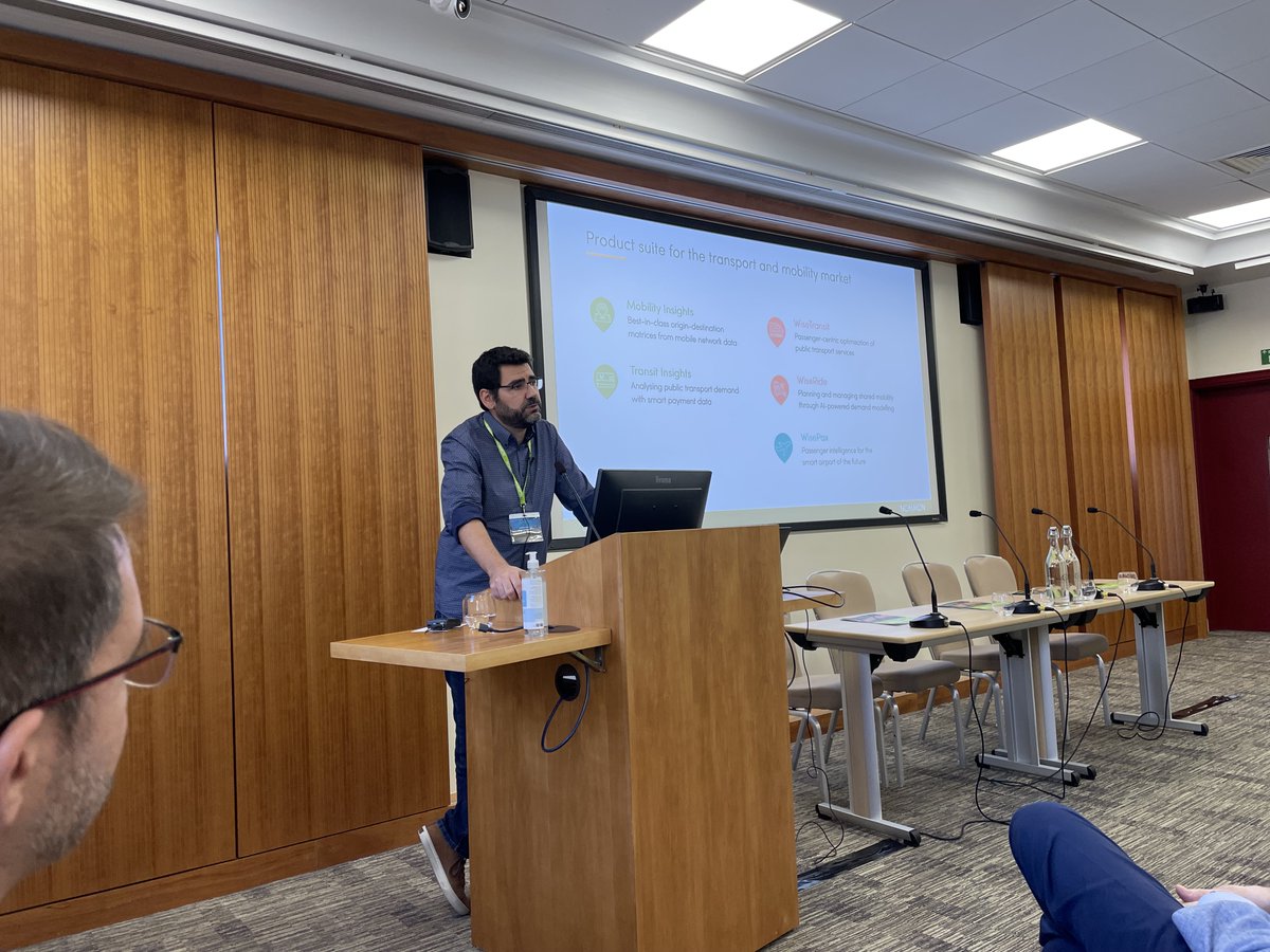_nommon's tweet photo. Our CEO, Ricardo Herranz, made a quick presentation on #Nommon’s 10-years journey using #mobilephonedata to provide meaningful and actionable information about people’s activity and #mobilitypatterns and how our experience has shaped our product portfolio. https://t.co/dEDcu687ea