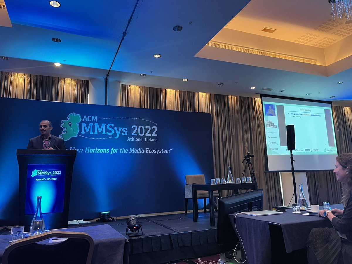 acmmmsys's tweet image. GameSys opening and our first keynote speaker 

🎙Prof Mohamed Hefeeda
🎯 #DeepGame: efficient video encoding for cloud game

@sigmm