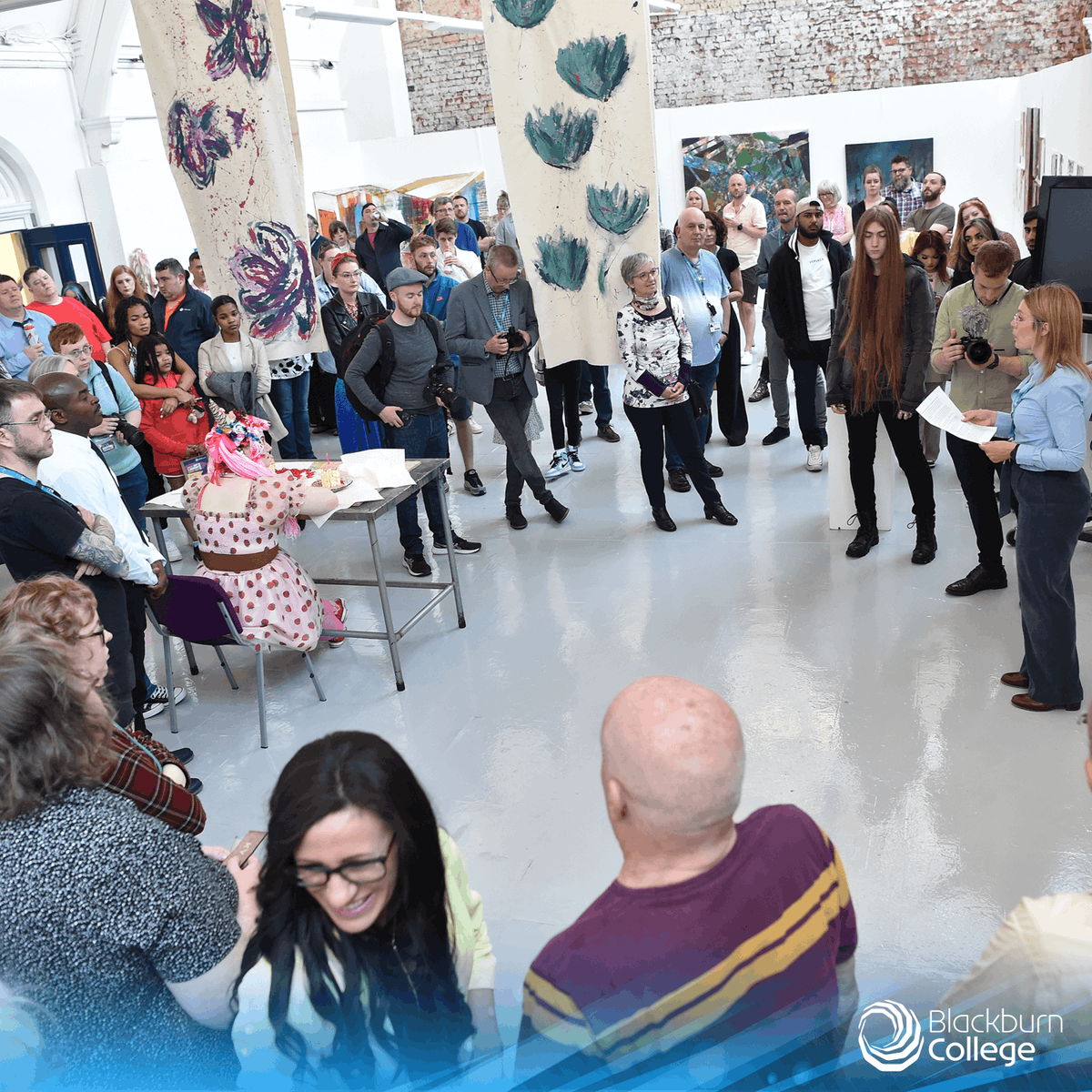 bbcollege's tweet photo. Our Annual Art &amp; Design Degree show launched last Friday and continues this week inside our Victoria Building 🎨

Here's some highlights from the show 📸 https://t.co/W0Xl7ijEV5