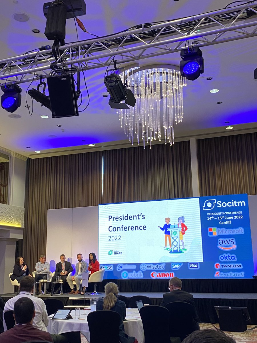 @socitm Our very own and much loved ⁦<a href="/nadirahussain44/">Nadira Hussain</a>⁩ joins ⁦<a href="/faithc75/">Faith la Grange (she/her/hers)</a>⁩ ⁦<a href="/geoffconnell/">Geoff Connell</a>⁩ on stage and feels the love #PresConf22 👏👏❤️❤️