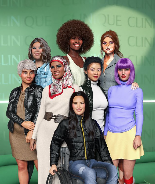 tlparisofficial's tweet photo. Do you see yourself in the metaverse? 
With @Clinique it can be possible. 
In collaboration with @daz3d they created avatars to look like real people; diversity at the core. The goal is to bring diversity to the digital world
Thoughts? ⤵️
#MetaverseLikeUs #NFTs #innovation #Meta https://t.co/TuA3fz1lcg