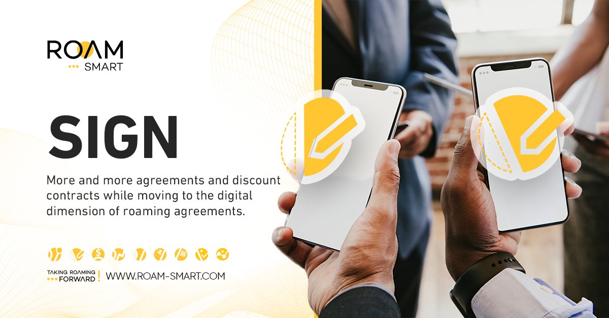 DEALS | a database of discount contracts | a roaming contract template | visible rates

🔗Sign more and more agreements and discount contracts while moving to the digital dimension of roaming agreements❗

Interested❓ There is still time to book a demo : roam-smart.com