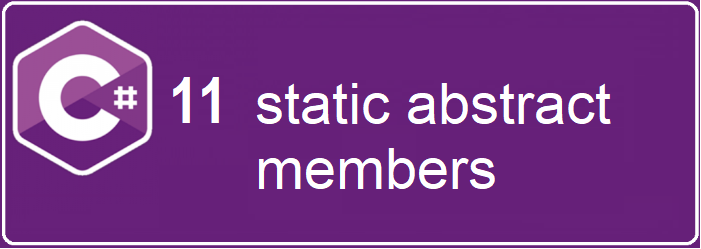 ndepend's tweet photo. C# 11 static abstract members https://t.co/ECYmLABfGS #csharp #dotnet #genericmath https://t.co/rqX94OaFiz